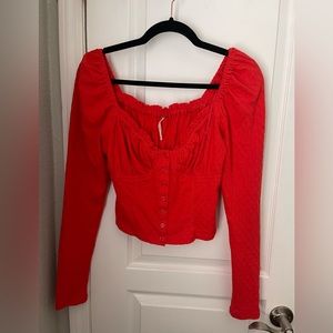 Free people long sleeve size small